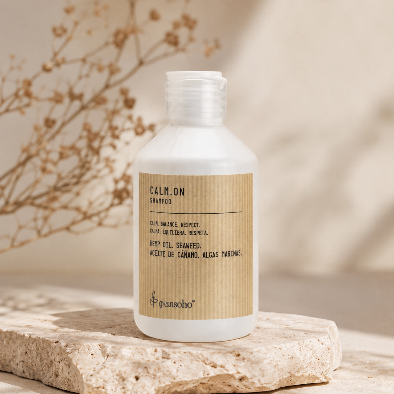 Calm.On Shampoo by Greensoho for washing a sensitive scalp