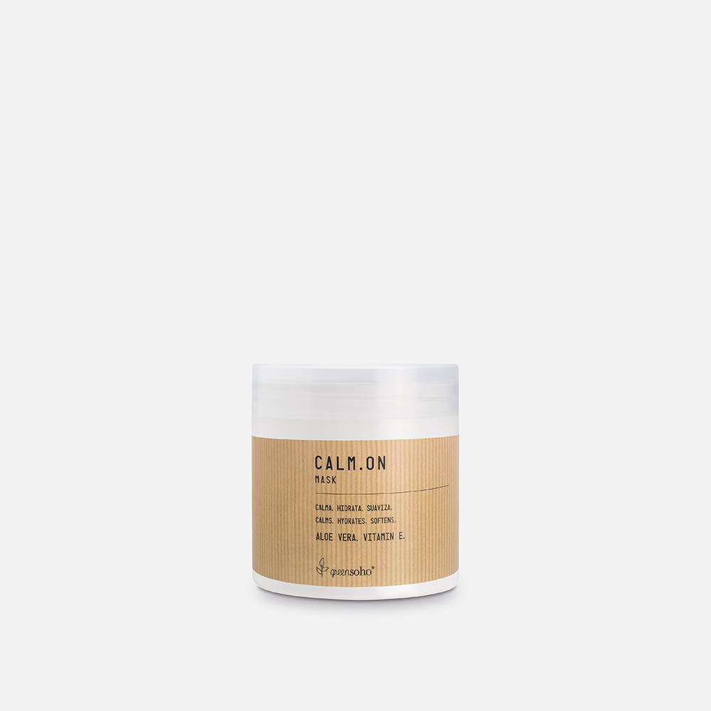 Calm.On Mask by Greensoho on a white background for soothing and hydrating scalp care